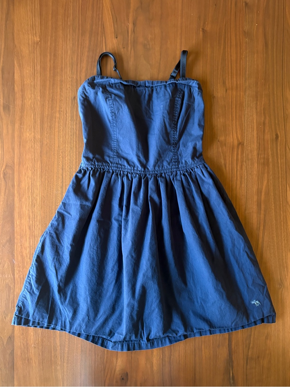 Abercrombie & Fitch Navy Strapless Mini Dress | Size Small